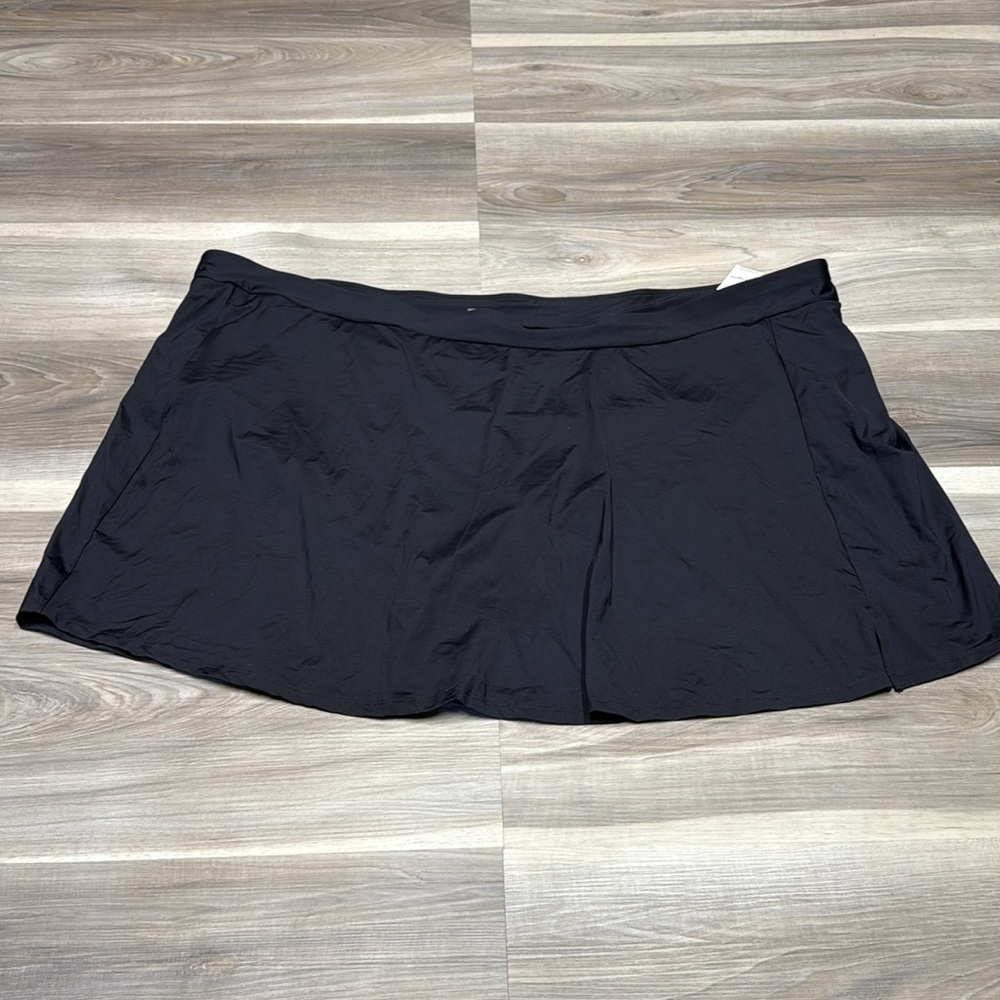 🏴 In Every Story Black Skirt bathing suit bottoms size 6X